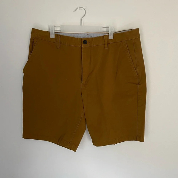 Bonobos Men’s Slim‎ 9 Inch Chino Shorts Brown - Picture 1 of 7